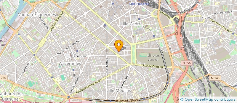 localisation de l'entreprise MONSIEUR MATHIEU COLBAN à LILLE