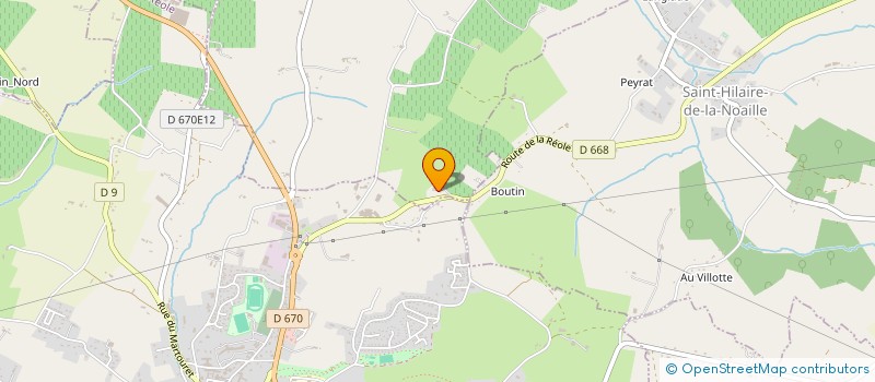 localisation de l'entreprise MONSIEUR MATHIEU COLDEFY  SAINT-SEVE