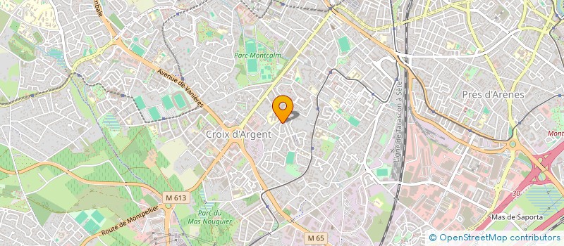 localisation de l'entreprise MONSIEUR MATHIEU COLLA à MONTPELLIER
