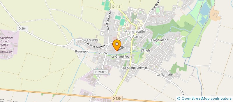 localisation de l'entreprise MONSIEUR MATHIEU COLLARD  AIGREFEUILLE-D'AUNIS