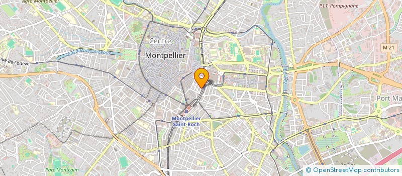 localisation de l'entreprise MONSIEUR MATHIEU COLOMBIER à MONTPELLIER