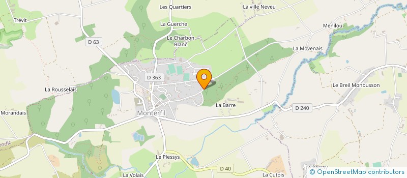 localisation de l'entreprise MONSIEUR MATHIEU CONSTANS à MONTERFIL