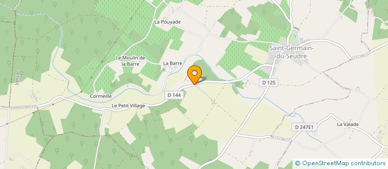 localisation de l'entreprise MONSIEUR MATHIEU CONTE  SAINT-GERMAIN-DU-SEUDRE