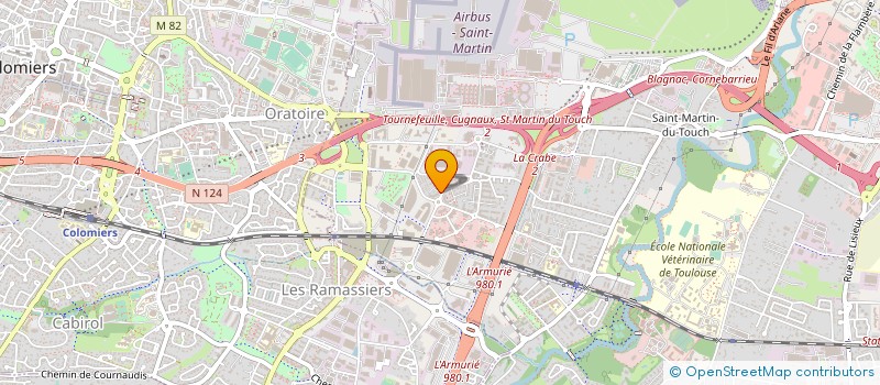 localisation de l'entreprise MONSIEUR MATHIEU CONTESSE à TOULOUSE