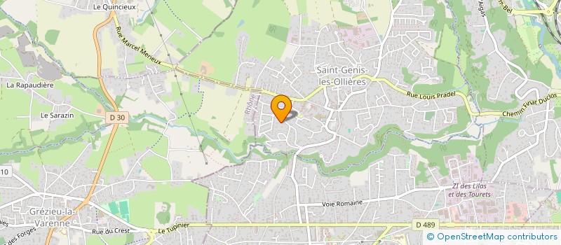 localisation de l'entreprise MONSIEUR MATHIEU CONTURLA  SAINT-GENIS-LES-OLLIERES