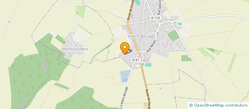 localisation de l'entreprise MONSIEUR MATHIEU COPPIN  VILLERS-BOCAGE