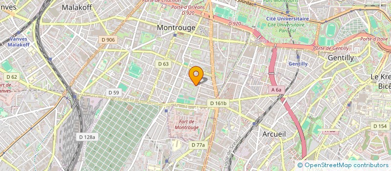 localisation de l'entreprise MONSIEUR MATHIEU CORBIN à MONTROUGE