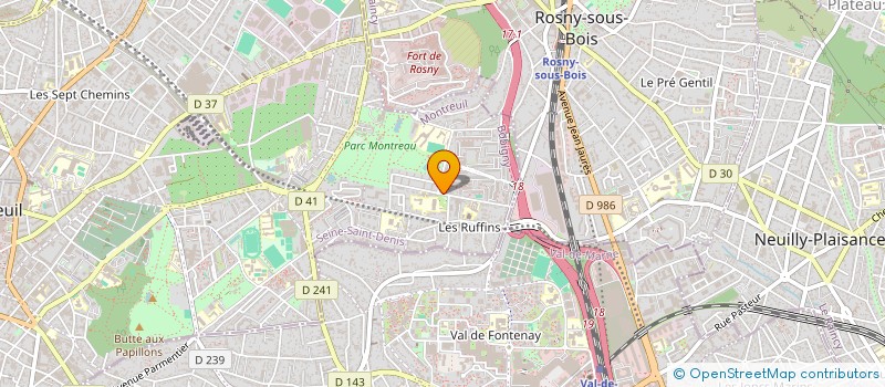 localisation de l'entreprise MONSIEUR MATHIEU CORDIER à MONTREUIL