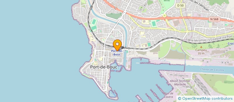 localisation de l'entreprise MONSIEUR MATHIEU CORTES  PORT-DE-BOUC