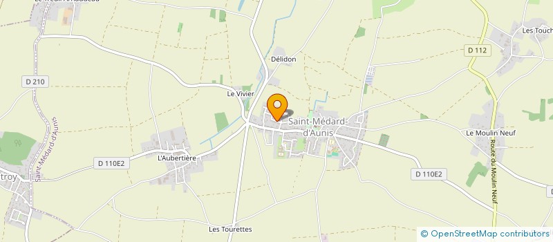 localisation de l'entreprise MONSIEUR MATHIEU CORVISIER  SAINT-MEDARD-D'AUNIS