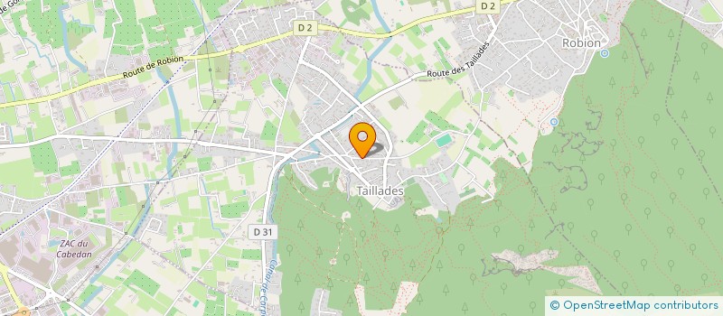 localisation de l'entreprise MONSIEUR MATHIEU COSSANTELI  TAILLADES