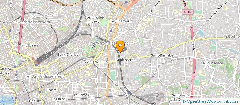 localisation de l'entreprise MONSIEUR MATHIEU COULIBALY à MARSEILLE