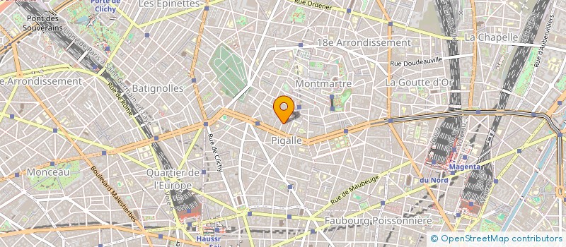 localisation de l'entreprise MONSIEUR MATHIEU COURTOIS  PARIS