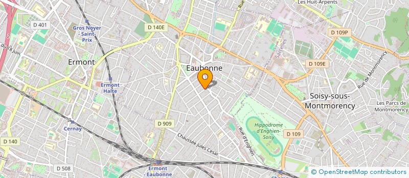 localisation de l'entreprise MONSIEUR MATHIEU CREPIN à EAUBONNE