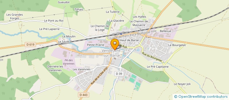 localisation de l'entreprise MONSIEUR MATHIEU CRINVILLE  LONGPRE-LE-SEC