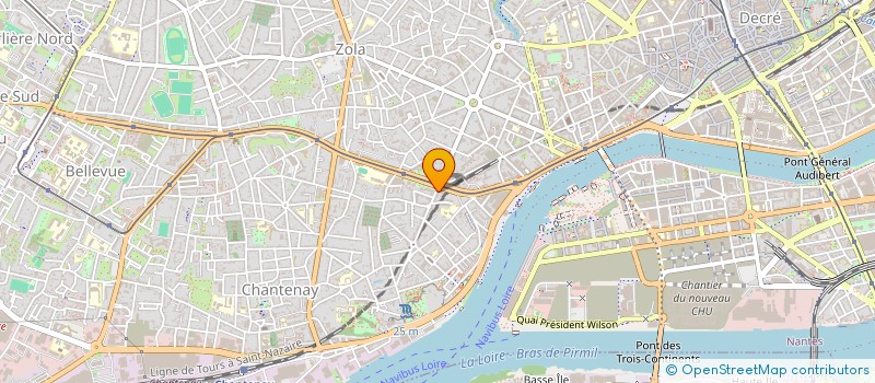 localisation de l'entreprise MONSIEUR MATHIEU CROS  NANTES