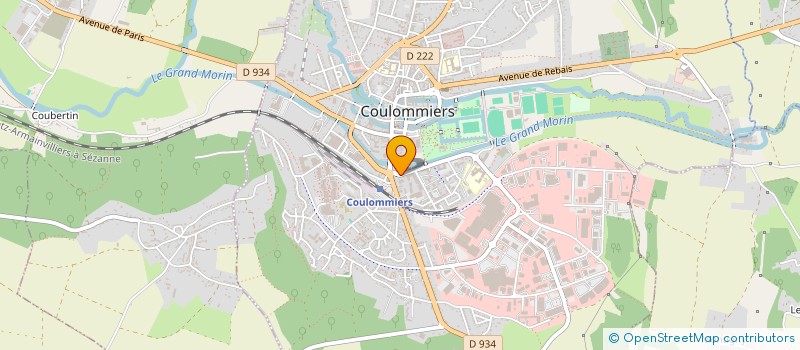 localisation de l'entreprise MONSIEUR MATHIEU CUGINI à COULOMMIERS