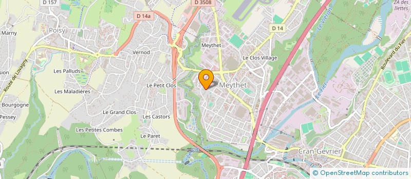 localisation de l'entreprise MONSIEUR MATHIEU D'HULST à ANNECY