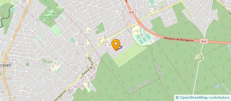 localisation de l'entreprise MONSIEUR MATHIEU DA SILVA  VIGNEUX-SUR-SEINE