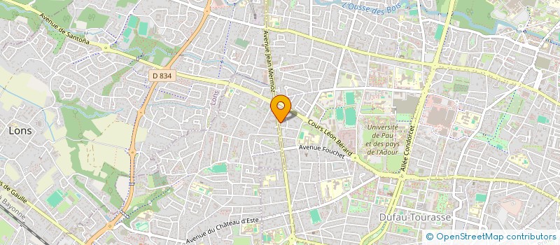 localisation de l'entreprise MONSIEUR MATHIEU DA SILVA GONCALVES à PAU