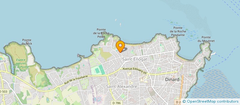 localisation de l'entreprise MONSIEUR MATHIEU DABOSVILLE  DINARD