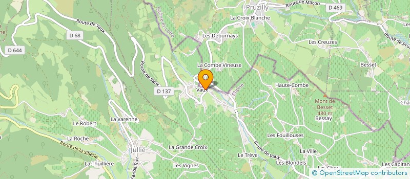 localisation de l'entreprise MONSIEUR MATHIEU DAILLY à JULIENAS