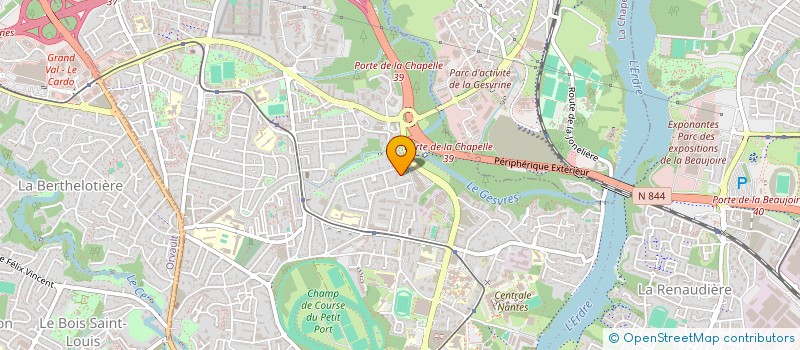 localisation de l'entreprise MONSIEUR MATHIEU DARLOT  NANTES