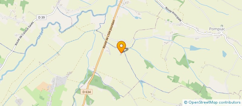 localisation de l'entreprise MONSIEUR MATHIEU DAROLLES  NOILHAN