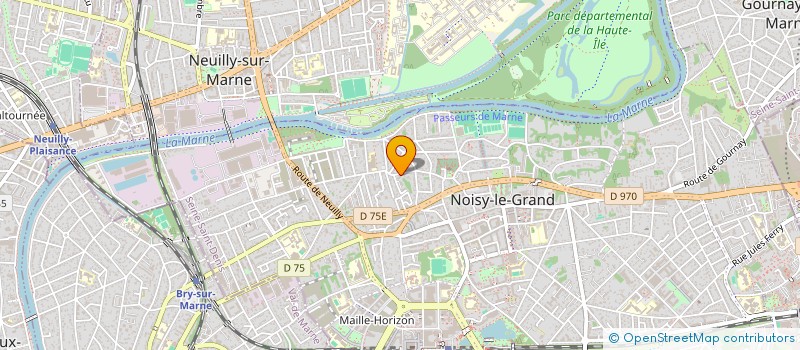 localisation de l'entreprise MONSIEUR MATHIEU DAS NEVES  NOISY-LE-GRAND