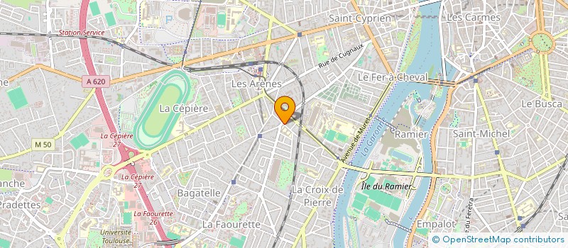 localisation de l'entreprise MONSIEUR MATHIEU DAUJAM à TOULOUSE