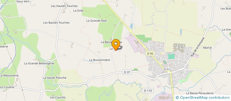 localisation de l'entreprise MONSIEUR MATHIEU DE KISS DE NEMESKER LE CHARRON  BAIS