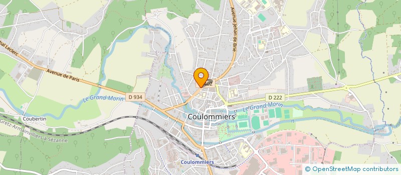 localisation de l'entreprise MONSIEUR MATHIEU DE LACHEZE MUREL à COULOMMIERS