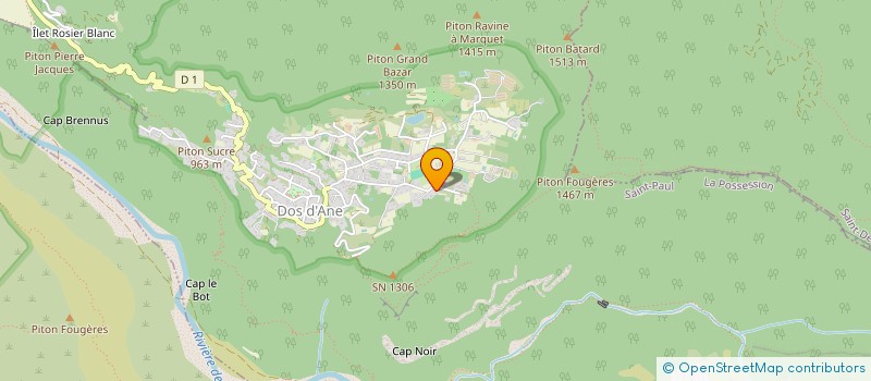 localisation de l'entreprise MONSIEUR MATHIEU DE LAUNAY  LA POSSESSION