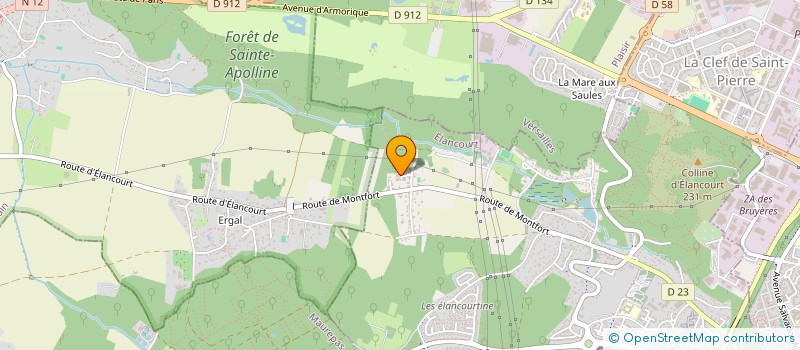 localisation de l'entreprise MONSIEUR MATHIEU DEBUCHE à ELANCOURT