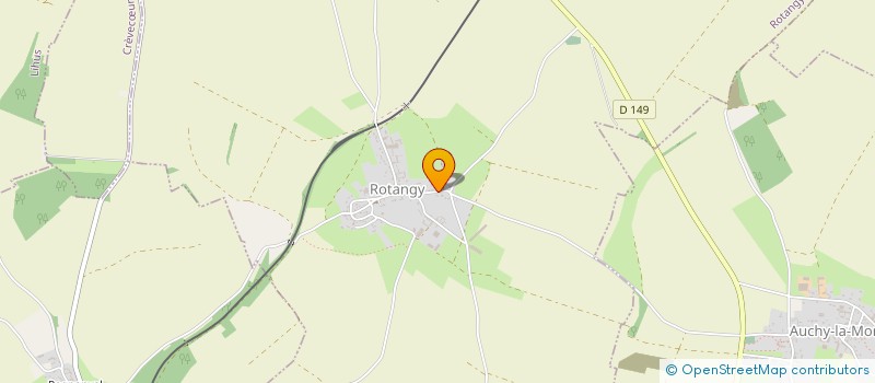 localisation de l'entreprise MONSIEUR MATHIEU DECRESSONNIERE  ROTANGY