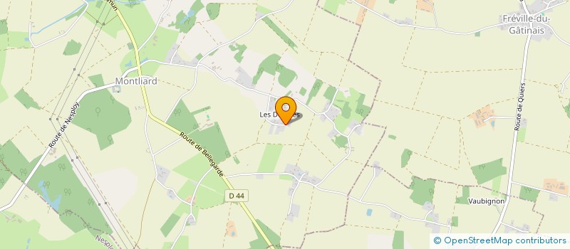 localisation de l'entreprise MONSIEUR MATHIEU DEJARDIN  MONTLIARD