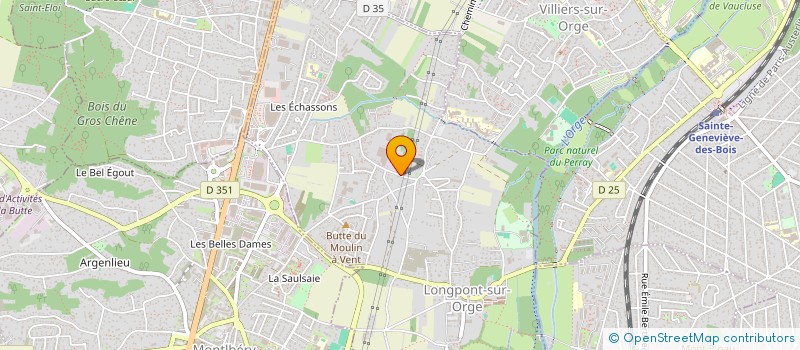 localisation de l'entreprise MONSIEUR MATHIEU DELAGE à MONTLHERY