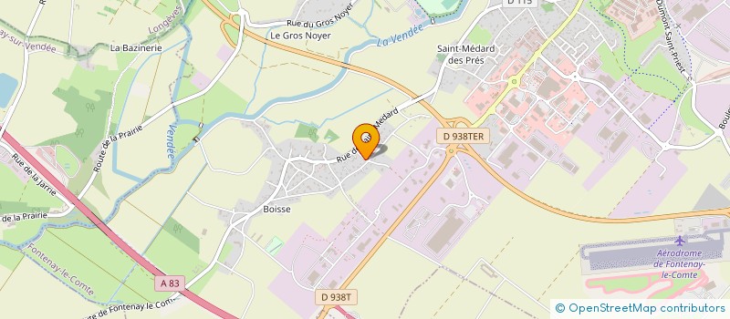localisation de l'entreprise MONSIEUR MATHIEU DELANDE à FONTENAY-LE-COMTE