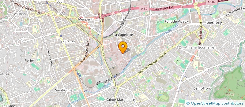 localisation de l'entreprise MONSIEUR MATHIEU DELAROZIERE à MARSEILLE