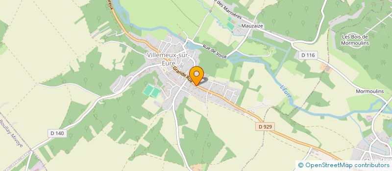 localisation de l'entreprise MONSIEUR MATHIEU DELATTRE à VILLEMEUX-SUR-EURE
