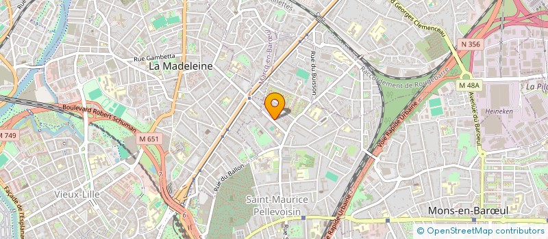 localisation de l'entreprise MONSIEUR MATHIEU DELERUE à LILLE