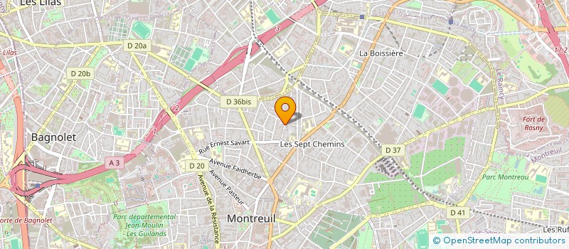 localisation de l'entreprise MONSIEUR MATHIEU DELIGEON à MONTREUIL