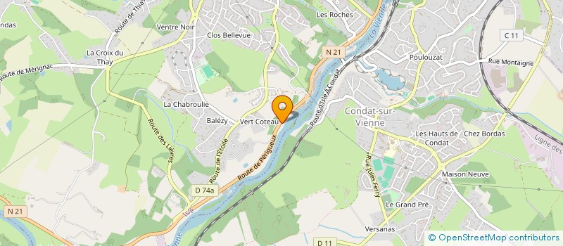 localisation de l'entreprise MONSIEUR MATHIEU DELMOND à ISLE