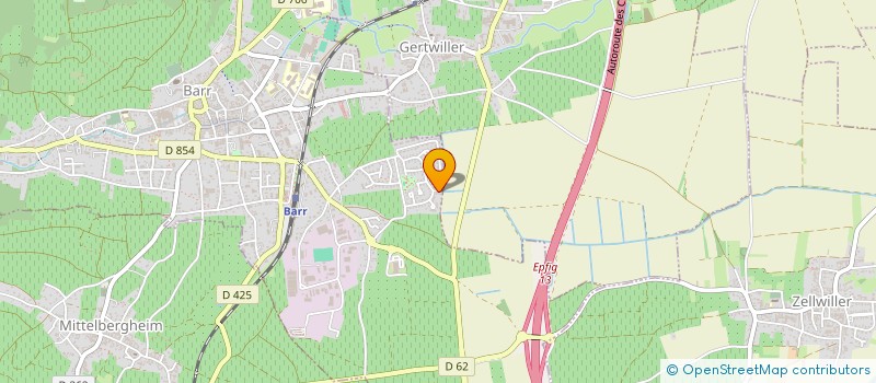 localisation de l'entreprise MONSIEUR MATHIEU DELOCHE  BARR