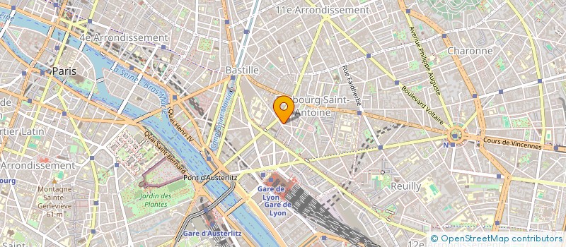localisation de l'entreprise MONSIEUR MATHIEU DELQUIGNIES à PARIS