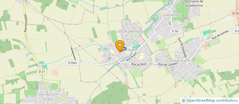 localisation de l'entreprise MONSIEUR MATHIEU DEMEUSY  LANDSER