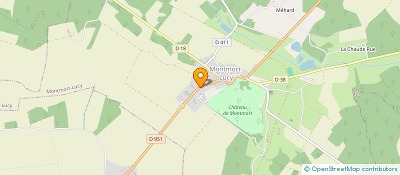 localisation de l'entreprise MONSIEUR MATHIEU DEMICHELIS  MONTMORT-LUCY