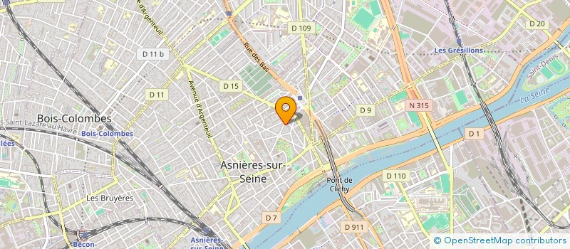 localisation de l'entreprise MONSIEUR MATHIEU DEPAULIS à ASNIERES-SUR-SEINE