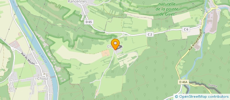 localisation de l'entreprise MONSIEUR MATHIEU DEPAUW  CHARNOIS