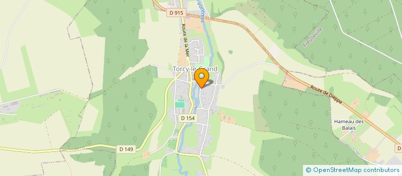 localisation de l'entreprise MONSIEUR MATHIEU DERAY  TORCY-LE-GRAND